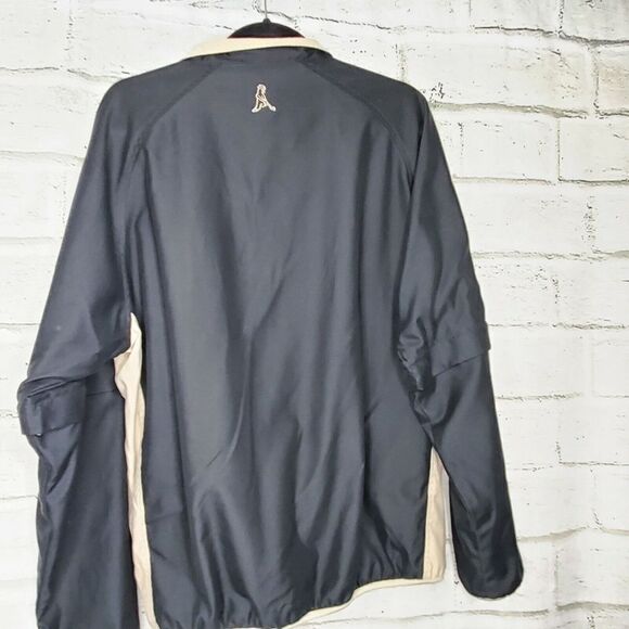 PING Collection Mens Long Sleeved Convertible 1/2 Zip Golf Pullover Medium coat - Picture 3 of 12